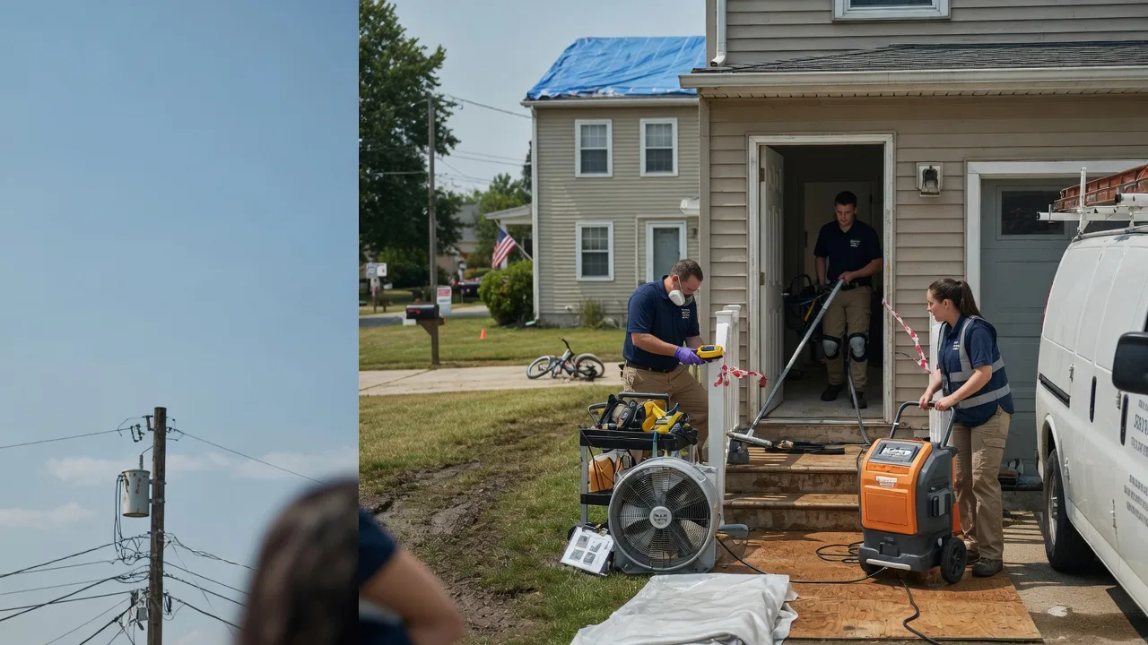 Water Damage Repair in Round Mountain, TX near me